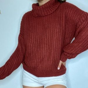Turtle neck sweater